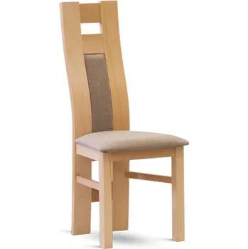 Jídelní stůl TOSCA 836 – čalouněná židle - dub sonoma , velvet černá 63