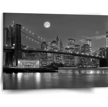 Obraz Sablio Obraz Noční New York 2 - 150x110 cm