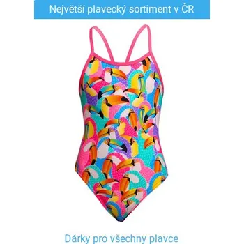 Dívčí plavky Funkita Tou By Tou Single Strap Girls 152cm