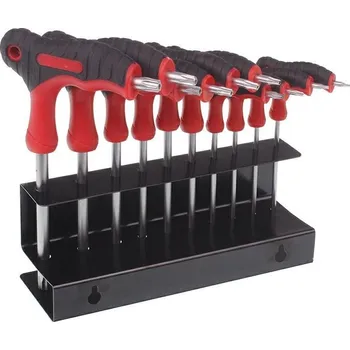 Klíč Sada torx klíčů 10 ks 2 mm, 3 mm, 4 mm, 5 mm, 6 mm, 7 mm, 8 mm, 9 mm, 10 mm, velikost T