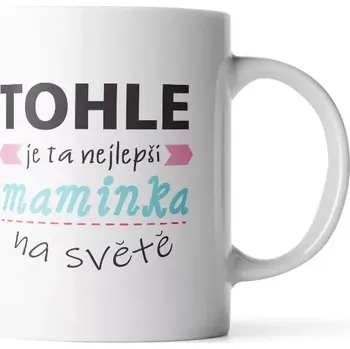 Sablio Hrnek Tohle je ta nejlepší maminka na světě - 890 ml - XXL
