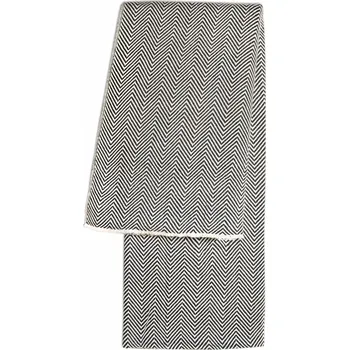 deka Pashmii 100% Kašmírová deka HERRINGBONE černá Rozměry: Standardní (140x200cm)