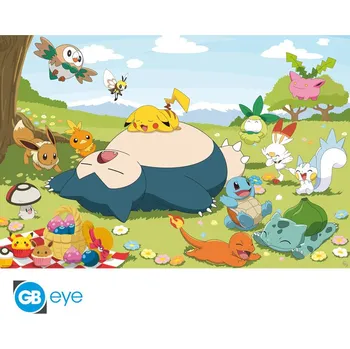 Plakát Pokémon Plakát Maxi Picnic Day 91,5 x 61 cm