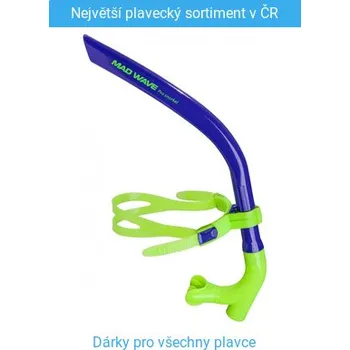 Šnorchl Mad Wave Pro Snorkel Navy