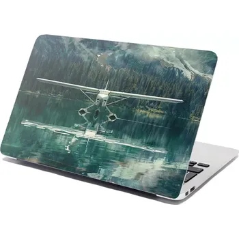 samolepka Sablio Samolepka na notebook Hydroplán na horském jezeře - 29x20 cm