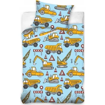 Povlečení Sada povlečení Carbotex 160 x 200 cm modrá