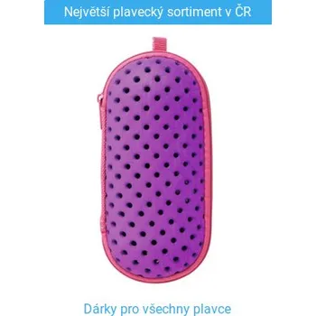 Plavecké brýle Pouzdro na brýle Swans Soft Goggle Case SA-141 Medium Fialová