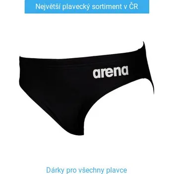 Chlapecké plavky Chlapecké plavky Arena Solid brief junior black 24