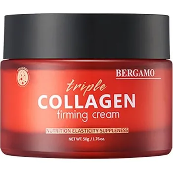 Pleťový krém Bergamo Triple Collagen Denní pleťový krém proti vráskám 50 ml