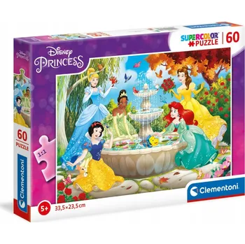Puzzle Clementoni 60 dílků Puzzle 60 Super Color Princess