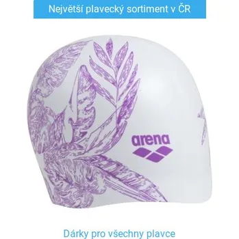 Plavecká čepice Plavecké čepice Arena Sirene Bílo/fialová