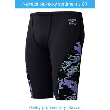 Pánské plavky Speedo Printed Side Spliced Jammer 3XS - UK26
