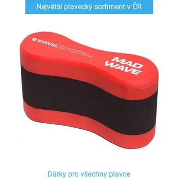 Plovací deska Mad Wave Pull Buoy Training Small Červená