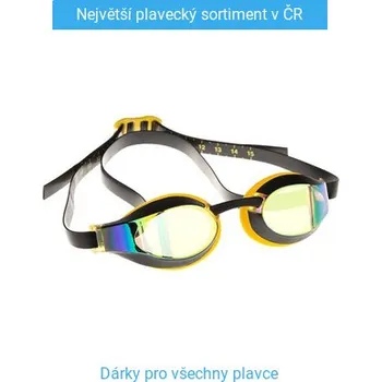 Plavecké brýle Mad Wave X-Look Rainbow Racing Goggles Žlutá
