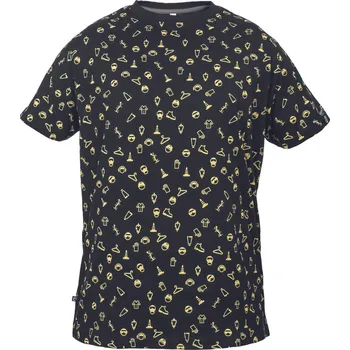 Pánské tričko Cerva Sali Unisex triko 03040178 černá/žlutá L