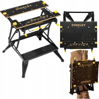 Dílenský stůl PRACOVNÍ STŮL / DÍLENSKÝ PONK 2V1 PREMIUM STANLEY