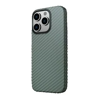 Pouzdro na mobilní telefon POUZDRO SWISSTEN MagStick SHELL PRO APPLE IPHONE 16 PRO ZELENÉ