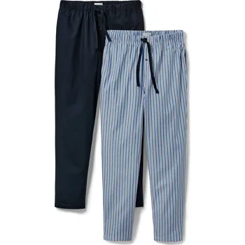 Pánské pyžamo 665748 - Tchibo - Pyžamové kalhoty - pro muže - vel. XXL 60/62 - barva: modrá/s proužky