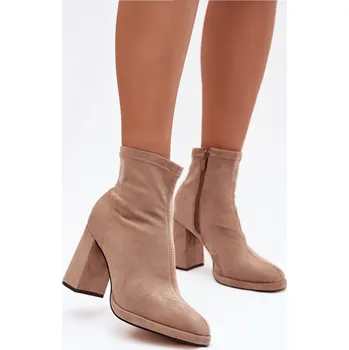 Dámská zimní obuv Boty na podpatku model 221934 Step in style 40