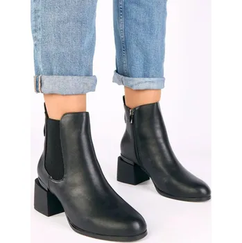 Dámská zimní obuv Boty na podpatku model 221631 Solea 39