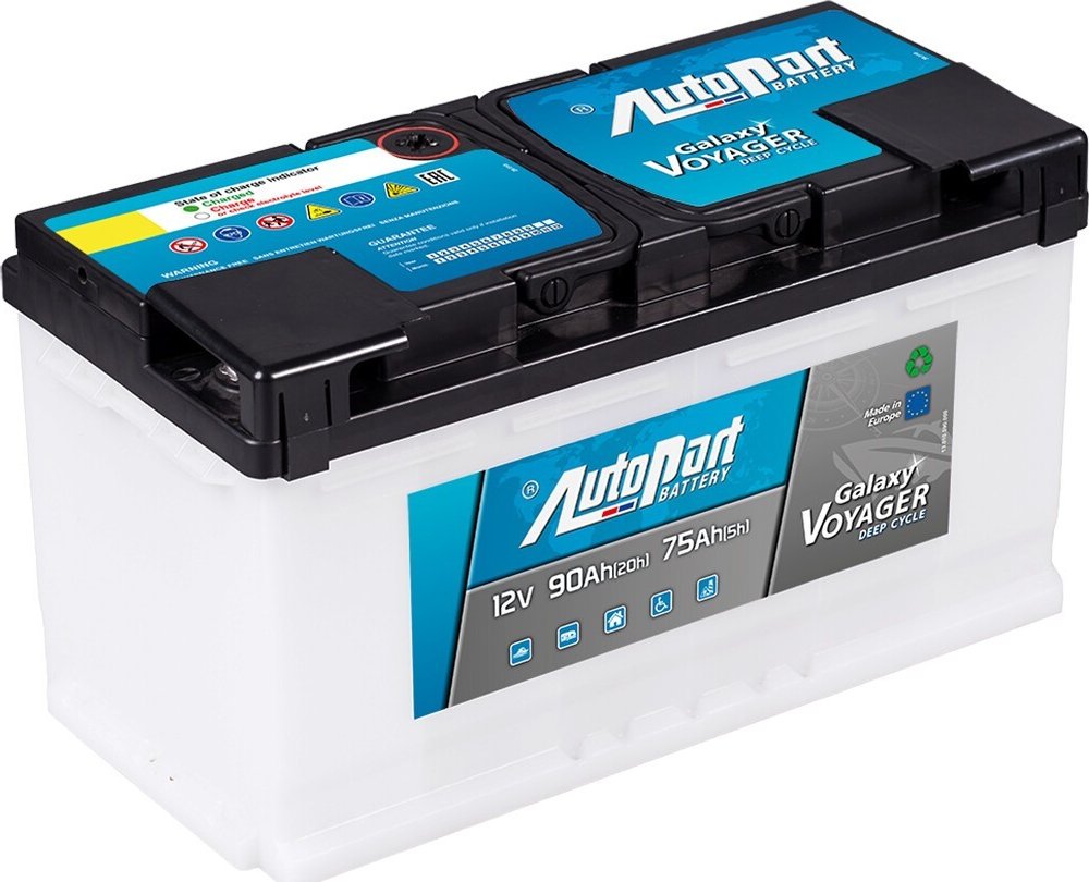 Autobaterie Voyager 12V 90Ah Trakční