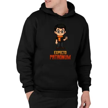 Žertovný předmět Expecto Patronum - Harry Potter - pánská mikina s potiskem pro fanoušky série Harry Potter- Tričkový.cz