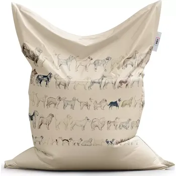 Sedací pytel Sablio Sedací vak Classic Psí plemena - 150x100 cm