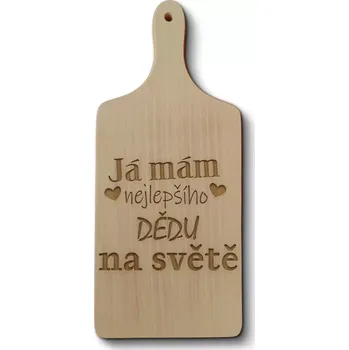 Kuchyňské prkénko Sablio Prkénko Já mám nejlepšího dědu na světě