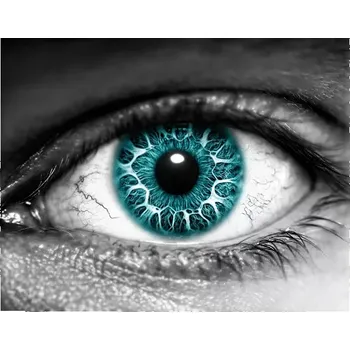 Plakát Sablio Plakát Modré oko - 60x40 cm