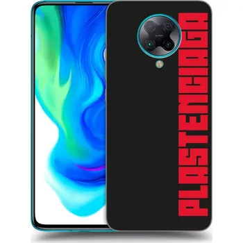 Pouzdro na mobilní telefon Picasee silikonový černý obal pro Xiaomi Poco F2 Pro - Plastenciaga