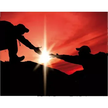 Plakát Sablio Plakát Horolezci - 60x40 cm