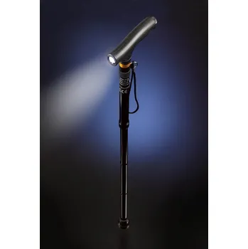 Wenko Vycházková hůl skládací s LED světlem