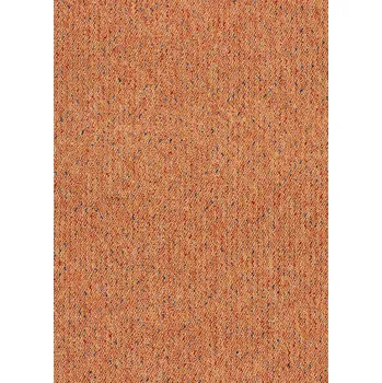 Koberec Breno Metrážový koberec VIRTUOSE 23 světle oranžový s jemným barevným melírem, šíře 400 cm