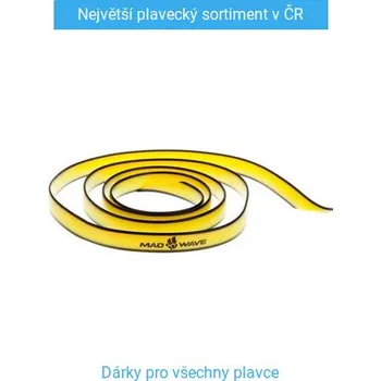 Plavecké brýle Náhradní pásek na plavecké brýle Mad Wave Silicone Strap Žlutá
