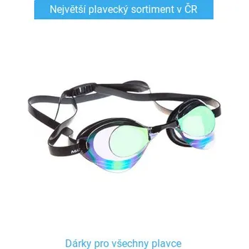 Plavecké brýle Plavecké brýle Mad Wave Turbo Racer II Rainbow Fialová