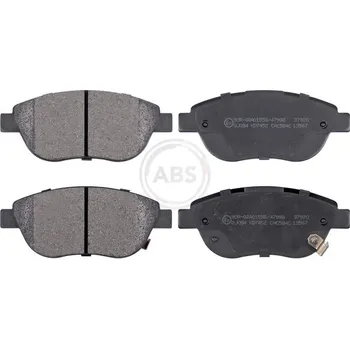 Brzdová destička Sada brzdových destiček, kotoučová brzda A.B.S. 37970