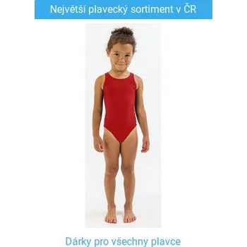 Dívčí plavky Finis Youth Bladeback Solid Red 20