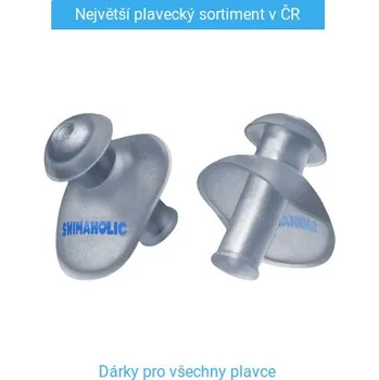 Špunt do uší Špunty do uší Swimaholic Earplugs Černá