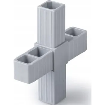 Stavební profil Plastová spojka pro hliníkové profily 20x20x1,5