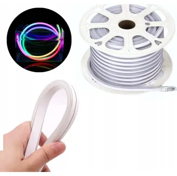 LED osvětlení NEON flex LED RGB Vícebarevný 8mm x 16mm 24V IP67 - světelná linie
