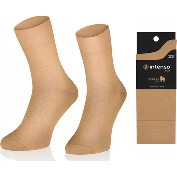 Pánské ponožky Ponožky Intenso 0648_003 béžové, velikost 41-43