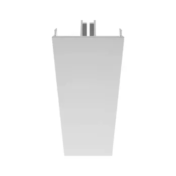 Stavební profil Krycí lišta široká pro sloupkové profily 6000mm - natural