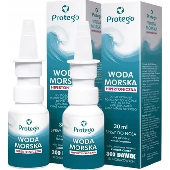 Nosní sprej Protego Mořská voda hypertonická nosní sprej na rýmu a ucpaný nos 30 ml