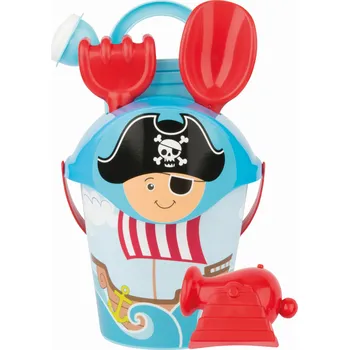 Hračka na písek Písková sada Androni Pirate modrá – střední pirátská čepice