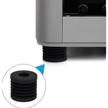 Protivibrační podložky pod 3D tiskárnu 29 x 29 x 26 mm Sada 4 ks Tlumení otřesů a hluku Stabilizační gumové nožičky