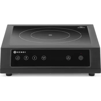 Vařič Hendi Indukční vařič 3500 D XL, HENDI, Černá, 220-240V/3500W, 355x400x(H)100mm