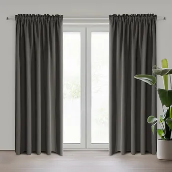 DESIGN 91 Závěs PARISA z hladké zatemňovací látky typu BLACKOUT 135 x 270 cm