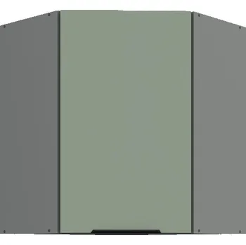 Stolarz Lempert Horní rohová kuchyňská skříňka Aria ANT 60x60 GN-72 1F Zvolte barvu dvířek: akvamarín