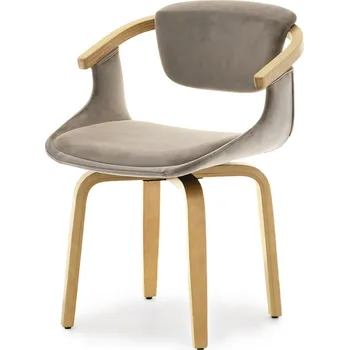 Křeslo Mebel Partner Madres (béžová + dub)