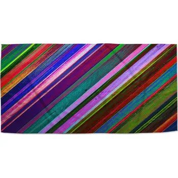 Osuška Sablio Ručník Nabarvené dřevo - 50x100 cm